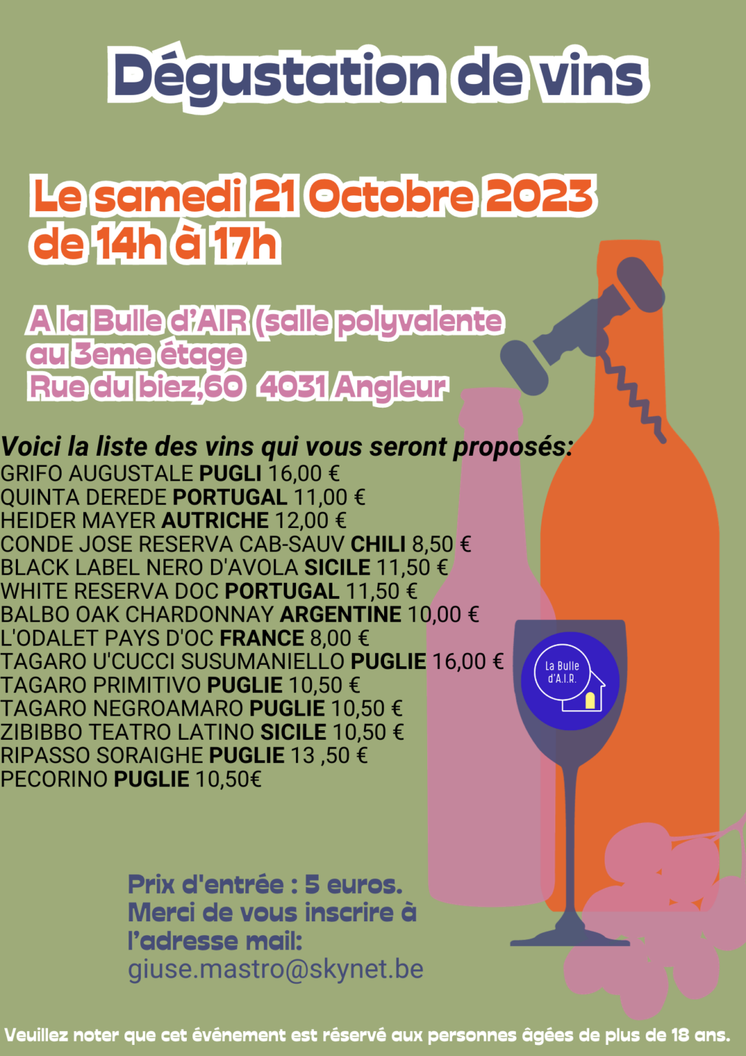 degustation Vin